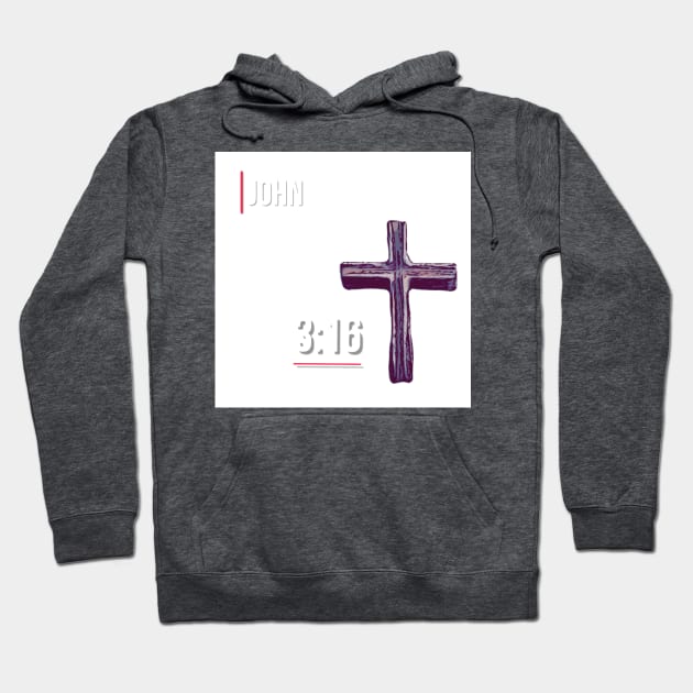 For God so loved the world Hoodie by Glenbobagins